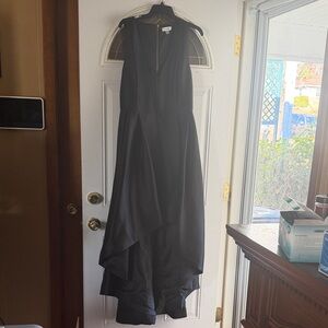 Calvin Klein Black High Low Dress
